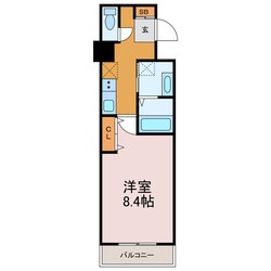 MISTRAL姫路駅前Ⅶ　高尾町の物件間取画像